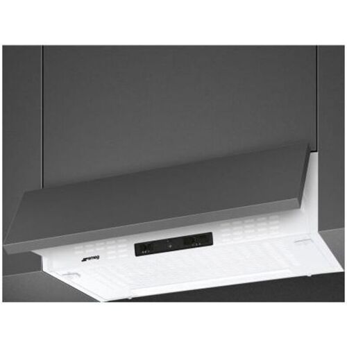 Smeg Kseir62be2 Universal Hotte Aspirante Encastrable Esthétique Classe énergétique D Eclairage Led à 3 Vitesses 60 Cm Blanc