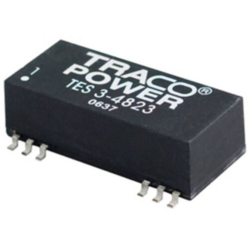 Tracopower Tes 3-1222 Convertisseur Cc/cc Cms 12 V/dc 5 V/dc 125 Ma 3 W Nbr. De Sorties: 2 X Contenu 1 Pc(s) S975181