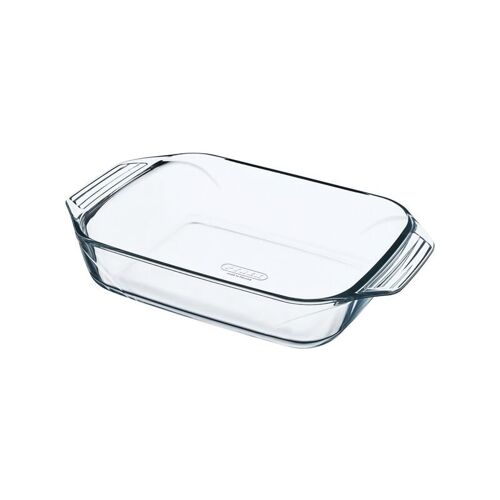 Plat A Four Rectangulaire 22 X 13 Cm Let's Share - Pyrex