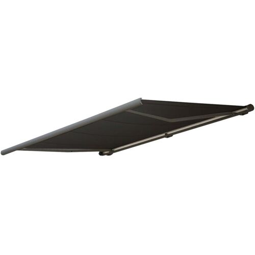 Hhg - Toile De Rechange Pour Store T122, Cassette Complète Toile De Rechange Protection Solaire 4x3m, Acrylique Anthracite