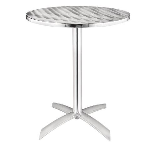 Table À Plateau Basculant Inox Bolero 600(Diamètre)