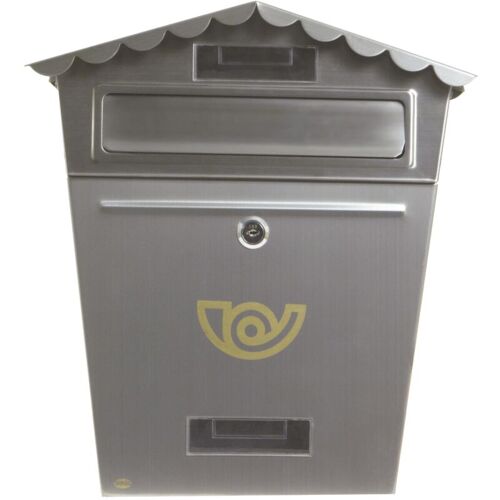 Amig Boîte Aux Lettres 1 Inox 360 X 335 X 110 Mm Acier Inoxydable Inoxydable