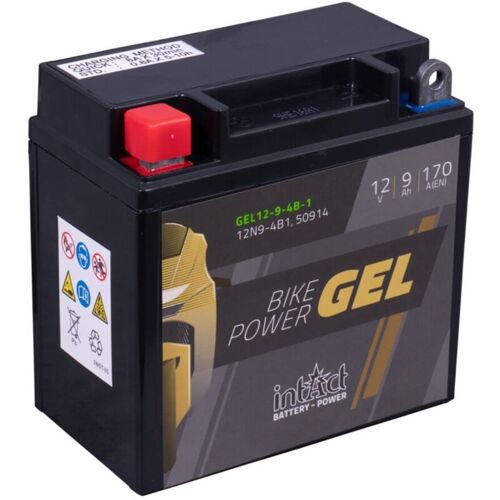 Batterie Moto Power Bike Gel 12n9-4b-1 12v 9ah 170a