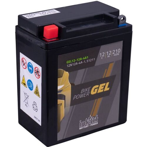Batterie Moto Power Bike Gel 12n12a-4a-1 12v 12ah 210a