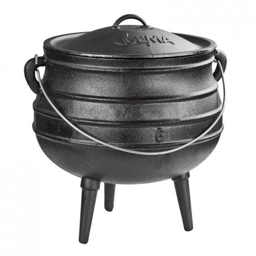 Chaudron Marmite En Fonte 14 Litres à Poser Ou à Suspendre Barbecue