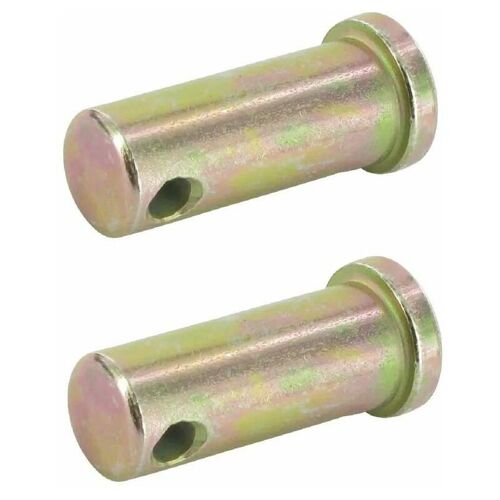 Cyclingcolors - 2x Axe D'Attelage Diamètre 12,7mm X Longueur 36mm 3 Points Remorque Tracteur Camion Machine Agricole Piton Goupille Broche Chape