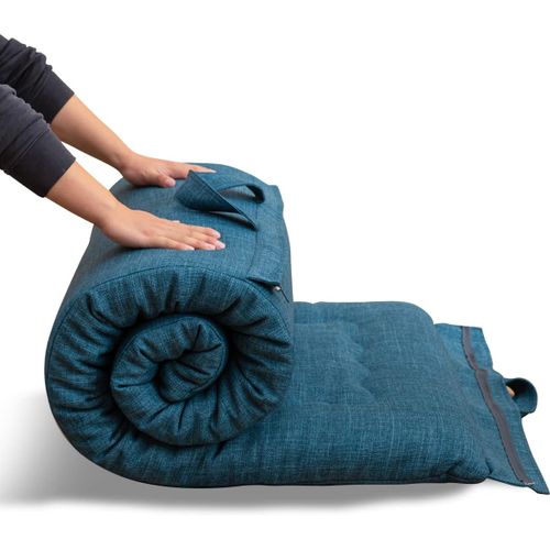 Ulteronixshop-MAXYOYO Matelas futon Portable Pliable en Tissu hypoallergénique et Mousse avec poignée et Fermeture éclair pour extérieur