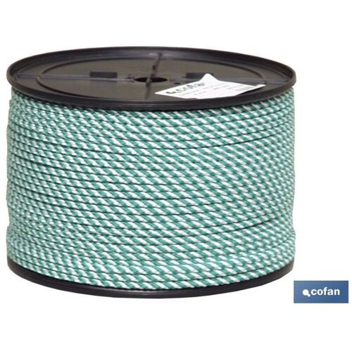 BOBINE DE CORDE HÉLICOÏDALE 16MM 25M BCOVERDE