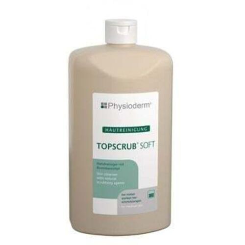 Hoffmann - Handreiniger Topscrub Soft 500ml Mikroplastikfrei 500ml Hartflasche Physioderm