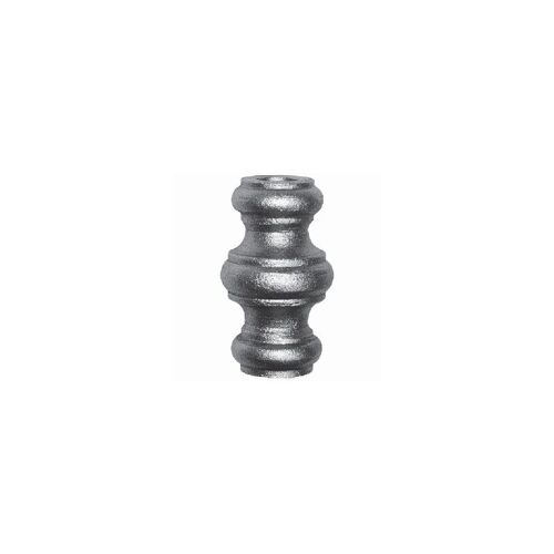 Garniture Pour Barreaux De 16mm - Hauteur 67mm Largeur 40mm - Fer Forgé - à Souder Deco Fer Forge