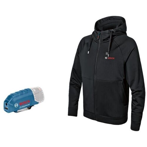 Bosch Veste à Capuche Chauffante Ghh 12+18v Solo - Noir - S