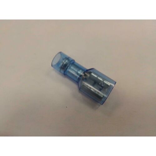 Intercable - 25 Bleu Coupleurs Femelles 6,3x0,8 Tous Isolés Bif-608ti-cb