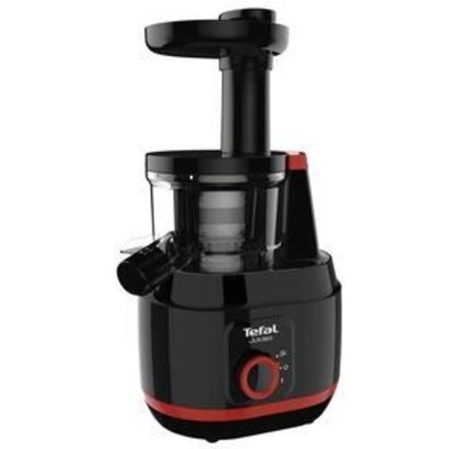 Tefal Juiceo Zc150838 Extracteur De Jus Noir Et Rouge