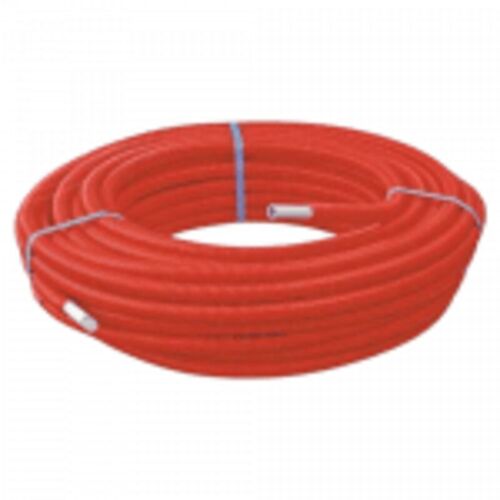 Ayor - 100m Tube Multicouche 20x2,0 - Alu 0.26mm - Prégainé Rouge Somatherm