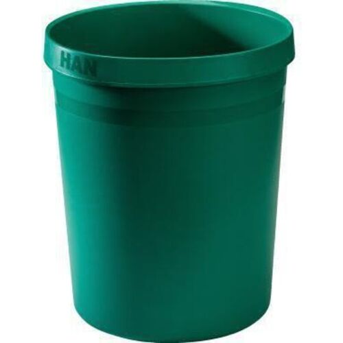Han - Corbeille À Papier Grip Karma 18198-05 18 L (Ã¿ X H) 312 Mm X 350 Mm Plastique Recyclé Vert Éco 1 Pc(S) W676712