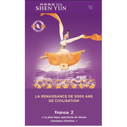 2 Places De Spectacle Shen Yun Paris