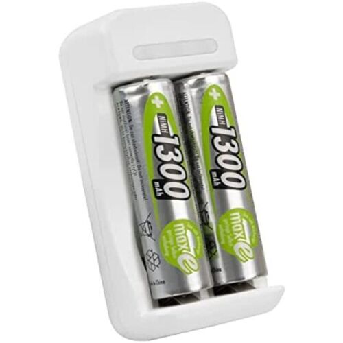 Chargeur De Piles Basic Ii + 2 Piles Rechargeables Hr6 1300 Mah 1,2v (1 Pce) - Ansmann