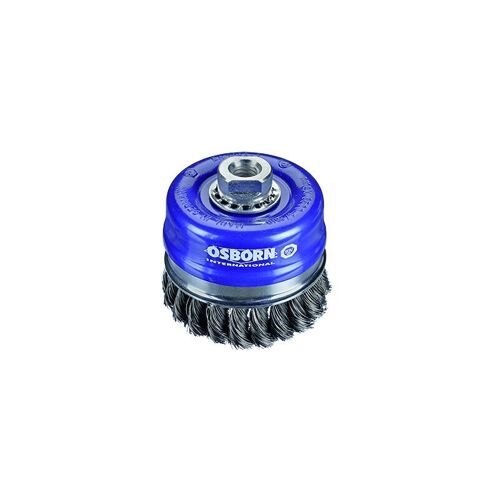 Osborn - Brosse à Fil Pour Meuleuse - 120 Mm - Fil Acier - Du Fil 0.35 Mm