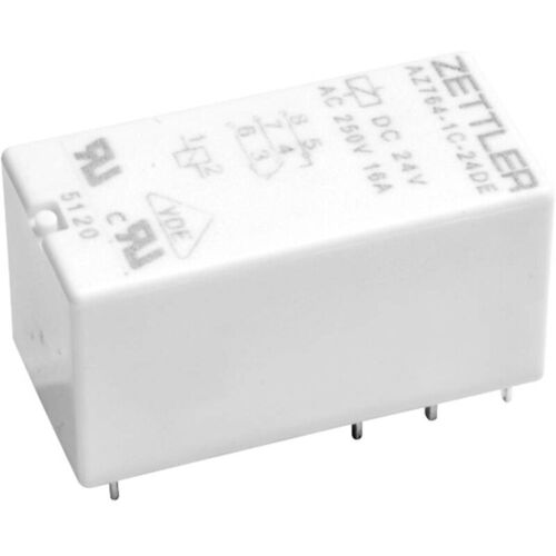 Zettler Electronics - Az764-1at-24d Relais Pour Circuits Imprimés 24 V/dc 20 1 No (t) 1 Pc(s) Y174512