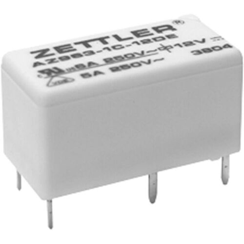 Zettler Electronics - Az963-1ce-12de Relais Pour Circuits Imprimés 12 V/dc 6 1 Inverseur (rt) 1 Pc(s) Y174872