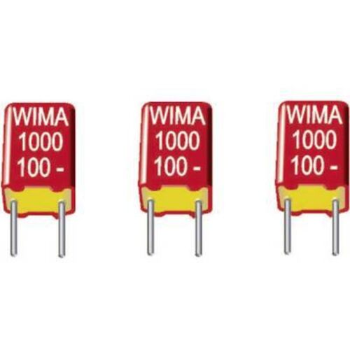 Wima Fks3d031003g00kssd 1 Pc(s) Condensateurs à Film Fks Sortie Radiale 0.1 Î?f 100 V/dc 10 % 10 Mm (l X L X H) 13 X 6 X 12 Mm W30044