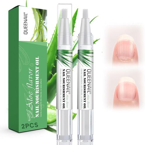 2 Pi¿¿Ces Huile Cuticules Ongles Stylo, Stylos ¿¿ Huile Pour Cuticules Nail Nutrition Oil Soin, Cuticules Des Mains Et Des Pieds, Pour Ongles R¿¿Parer Les Fissures Et S¿¿Ches 