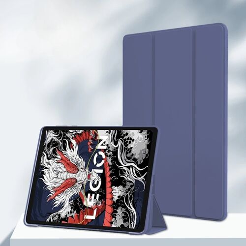 Pour Lenovo légion Y700 2025 étui en cuir PU souple TPU support arrière coque de tablette pour légion Y700 2025 étui pour Y700 3e génération couverture(Legion Y700 2025)Rouge