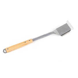 Brosse inox 44 cm manche bambou - Somagic