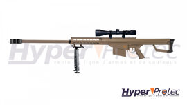 Pack Réplique Airsoft Fusil Sniper G31c Barrett M82 Toute Équipée
