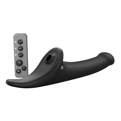 Vibromasseur Multi Orgasm Noir - Strap-On-Me Taille M - Noir