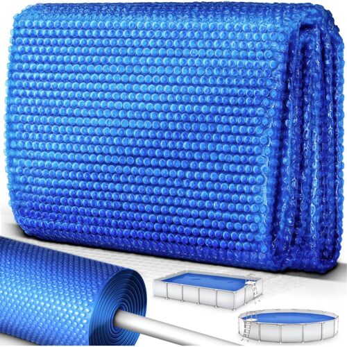 Tillvex Bâche à Bulles Pour Piscine Rectangulaire 700 X 400 Cm Bâche Solaire De 120 Î?m D'épaisseur Découpe Individuelle Chauffage De Piscine Pour Eau Chaude