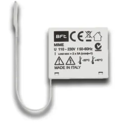 Bft - Récepteur 433mhz Miniaturisé 2 Canaux Mime Ac - D113824