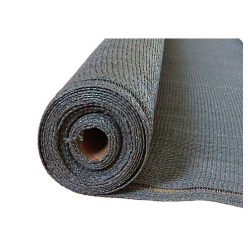 Maillestore - Brise-Vue 100% - Gris Anthracite - 270gr/M² - Boutonnières Gris Foncé 1m X 5m