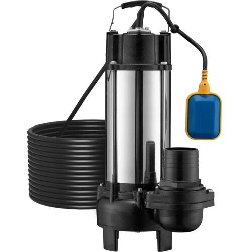 Pompe électrique Pour Eaux Sales â€¿ Submersible â€¿ 2200 W / 31200 L/h â€¿ Refoulement Max. 10 M â€¿ Avec Flotteur Et Broyeur De Végétaux â€¿ Pour Arrosage Irrigation Jardinage Relevage Puisard Drainage - Wiltec