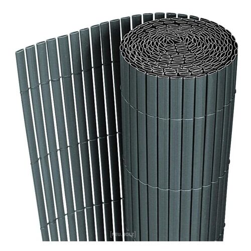 Helloshop26 - Clôture Brise Vue Brise Vent Pvc 200 X 300 Cm Gris