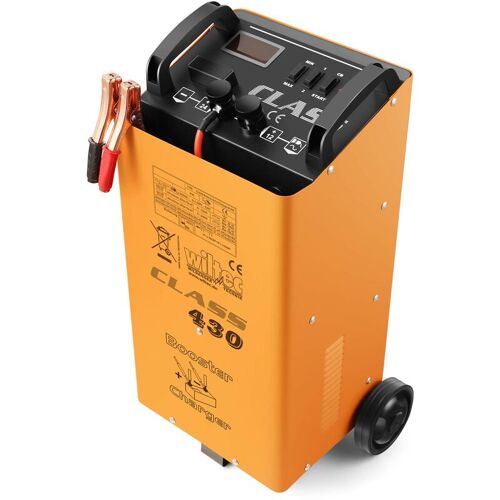 Wiltec Chargeur De Batterie Boost 430 Â€¿ 12 V Et 24 V Â€¿ Chargement De Moto Voiture Auto Véhicule Chantier Â€¿ Chargement Rapide, Chargement De Maintien