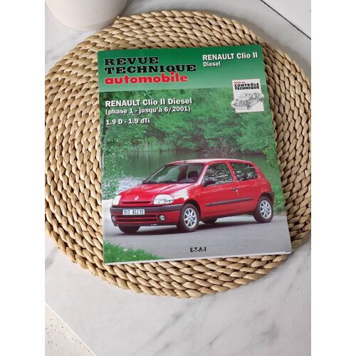 Revue Technique Automobile Renault Clio 2