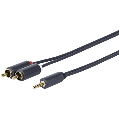 Promjrca12 Cable De Audio 12 M 3.5mm 2 X Rca Noir - Vivolink
