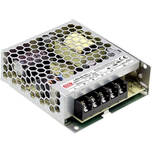 Lrs-50-24 Alimentation à Découpage 24 V/dc 2.2 à 52.8 W W201131 - Mean Well
