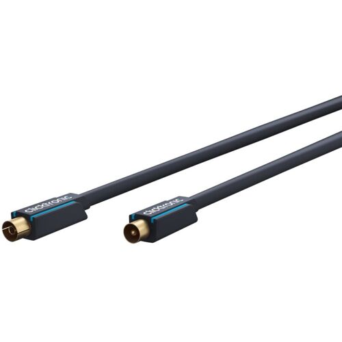 Clicktronic - Câble Coaxial, Câble Premium Connecteur Coaxial Coupleur Coaxial 20,0 M 95 Db. Longueur De Câble 20 M
