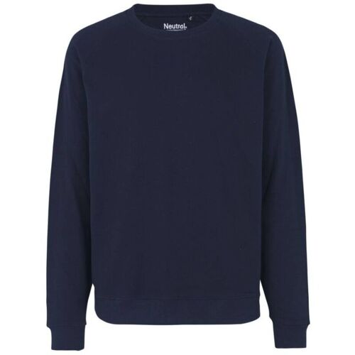 Sweat Mixte En Coton Bio Brossé Neutral Bleu Marine M