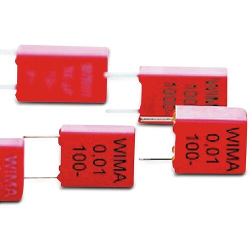 Condensateur à Film Wima, 0,33 Î?f, 63 V-, Radial, Pas 5 Mm, Mks2c033301c00jssd