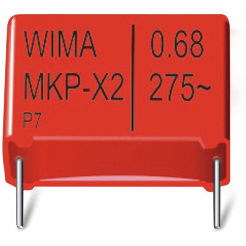 Condensateur à Film Wima, 0,1 Î?f, 305 V-, Radial, Pas De 10 Mm, Mkx2aw31003i00kssd