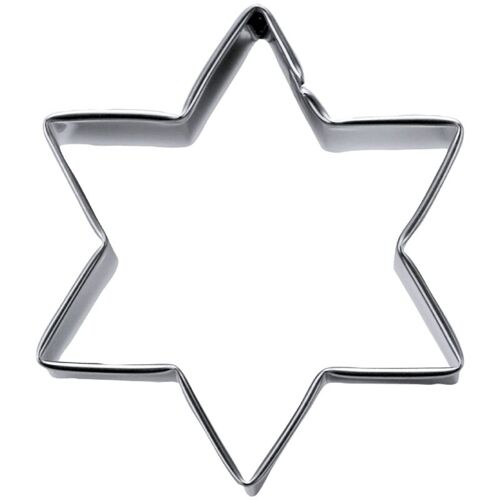 Stã¿Dter Emporte-Pièce Étoile 4 Cm / H 2,5 Cm 6 Dents