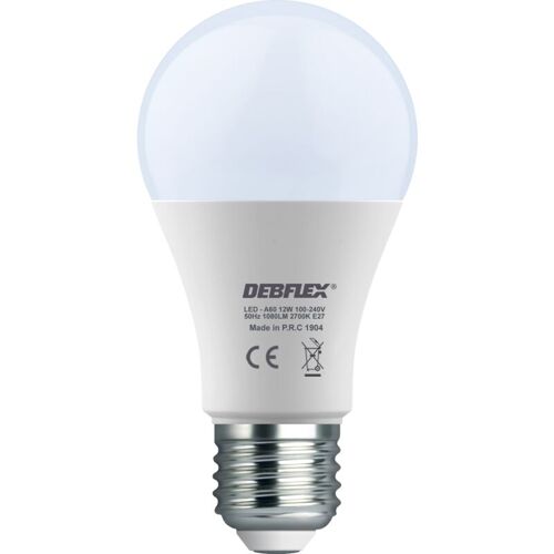 Ampoule A60 Smd Verre Blanc E27 11w 2700k 1000lm - 600435 - Debflex