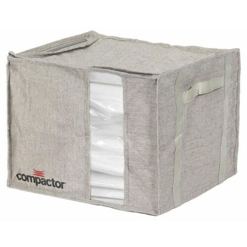 Compactor - Boîtes De Stockage - Boîte De Stockage Sous Vide Avec Manchon, 125 L, Gris Ran10118