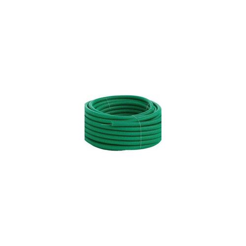 Gaine Icta Verte - Diamètre 25 Mm - Avec Tire-fils - Rouleau De 100 M