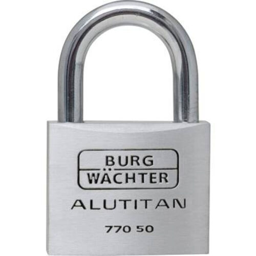 Burg WÃ¿chter 36101 Cadenas 50.00 Mm Fermeture Différente Aluminium Avec Serrure à Clé