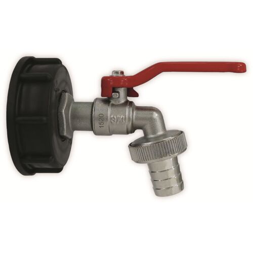 Puteus Adaptateur Ibc 92174, 1/2"", Avec Robinet De Vidange Verrouillable