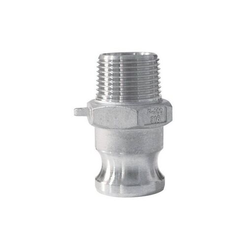 Raccord Camlock Male - Embout Fileté Male En Aluminium - Type F A: 1''1/4Ã¿ B: 1''1/4
